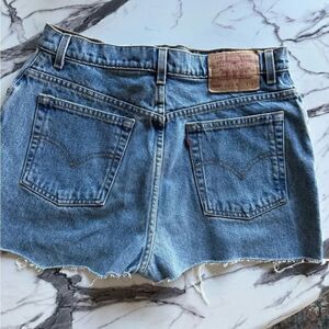 Vintage Levi’s 550 cut offs
